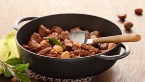 Gulasch mit Maroni