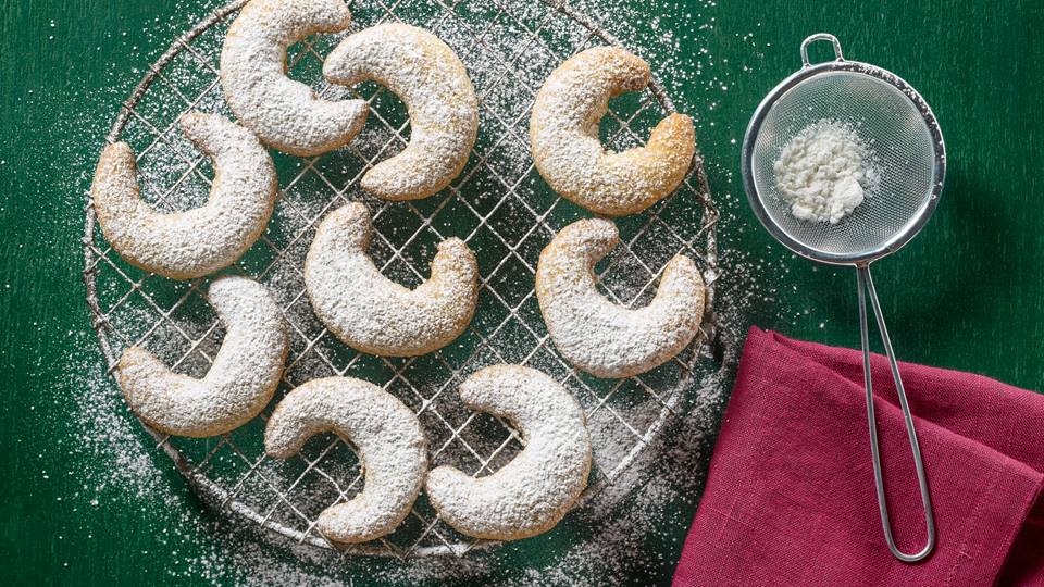Dinkel-Vanillekipferl