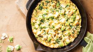Romanesco-Blumenkohl-Frittata