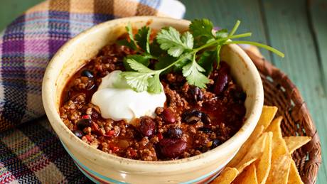 Chili con Carne y Chocolate