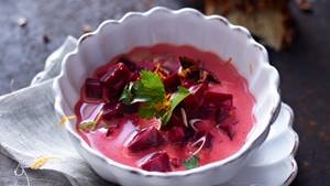 Rote-Bete-Kokos-Suppe