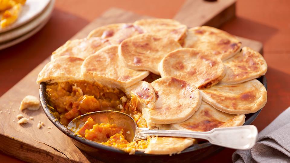 Orientalische Kürbis-Pie
