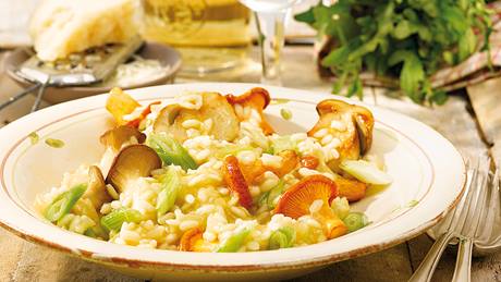 Pilzrisotto