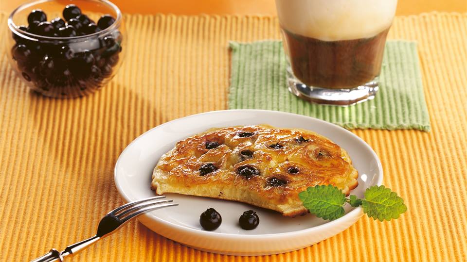 Blaubeer-Pancakes mit Buttermilch