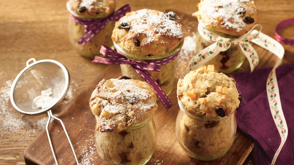 Mini-Stollen im Glas
