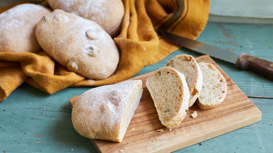 Dinkel-Oliven-Ciabatta