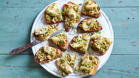 Bruschetta mit Artischocke