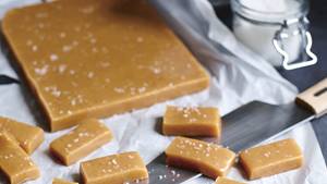 Karamellbonbons mit Fleur de Sel