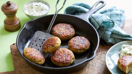 Kichererbsenbratlinge