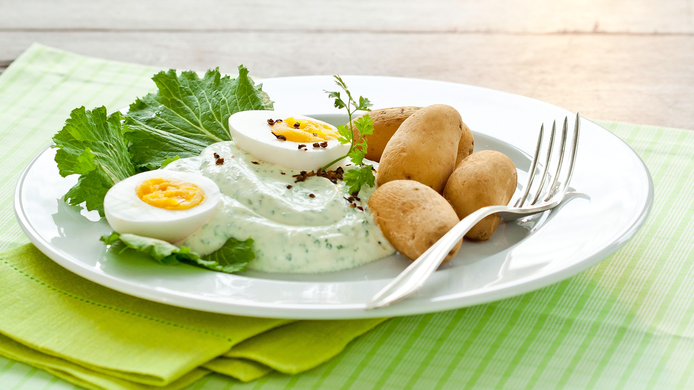 Frankfurter Grüne Sauce mit Kartoffeln und Ei Rezept selbst machen ...