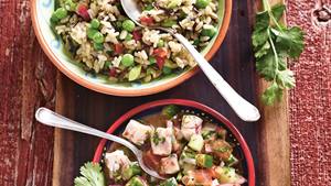 Wildreissalat mit Ceviche