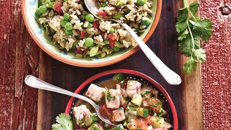 Wildreissalat mit Ceviche
