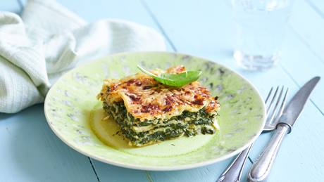 Spinatlasagne