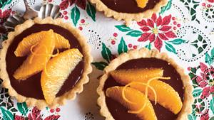 Orangen-Schokoladen-Tartelettes