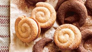 Sandteig-Schnecken mit Apfel-Zimt-Creme