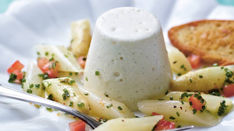 Spargel-Pannacotta