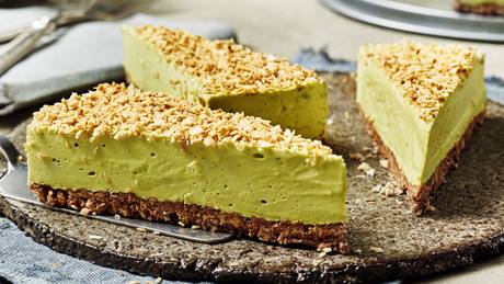 Matcha-Cheesecake