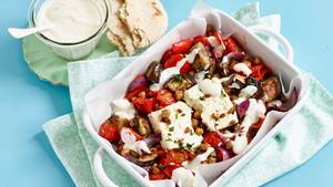 Orientalischer Ofen-Feta