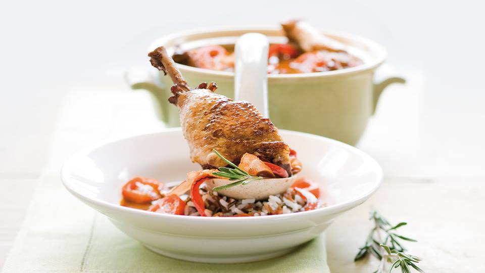 Pollo al Chilindrón (Huhn nach Chilindrón-Art)