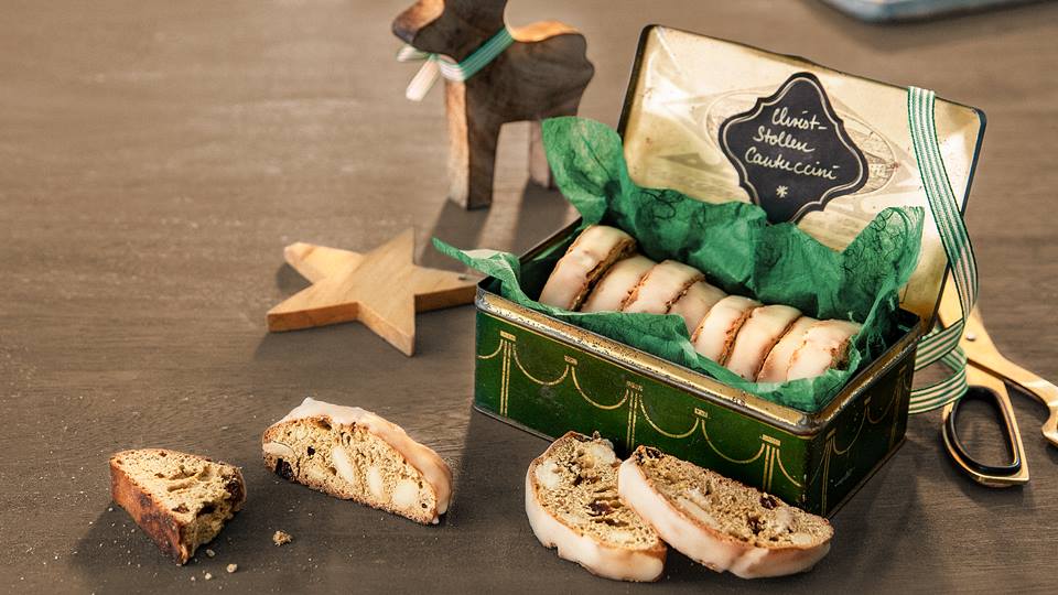Christstollen-Cantuccini