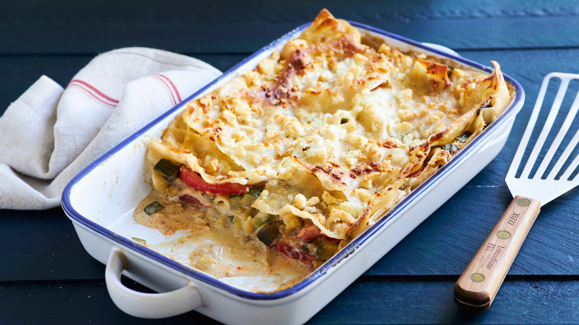 Gemüse-Lasagne Rezept selbst machen | Alnatura