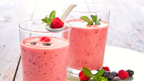 Fruchtiger Beerendrink