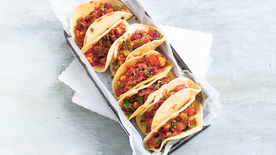 Gefüllte Tacos