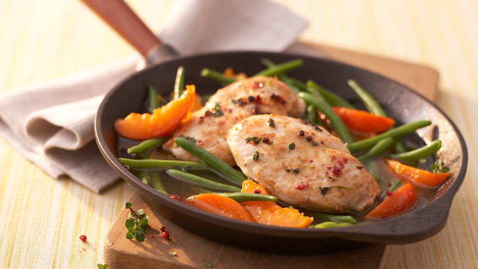 Hähnchen mit Aprikose