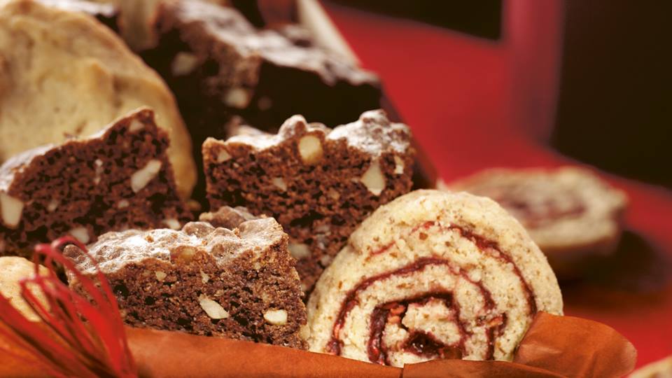 Maismehl-Brownies
