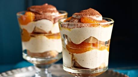 Lebkuchen-Tiramisu mit Mandarinen