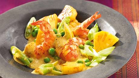 Ananas-Garnelen-Curry
