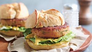 Koreanische Burger (vegan)