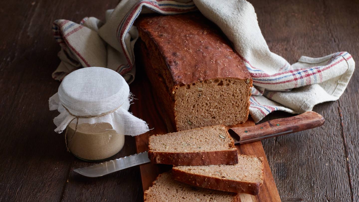 Roggen-Dinkel-Sauerteigbrot