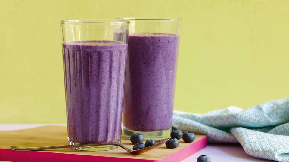 Heidelbeer-Kokos-Smoothie