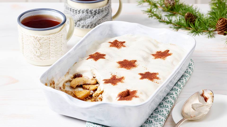 Bratapfel-Tiramisu