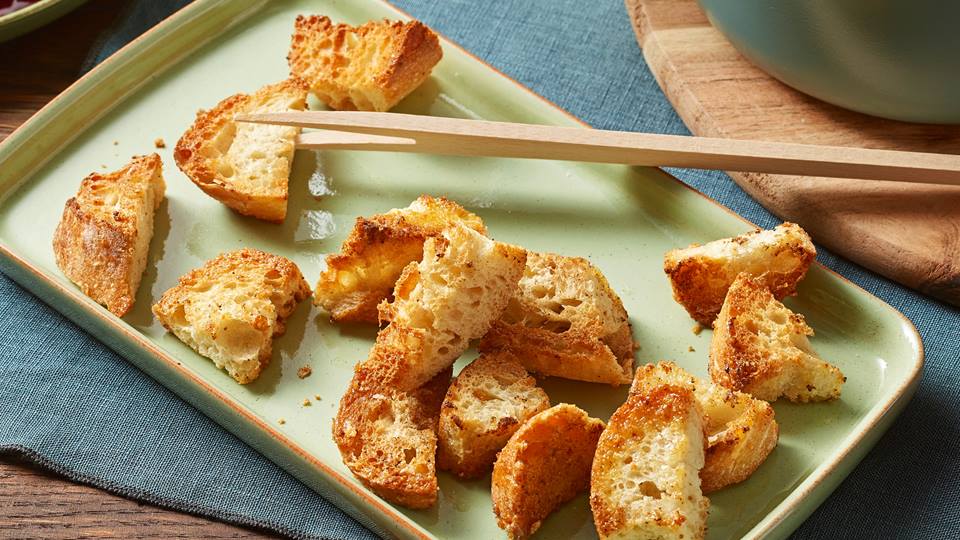 Gewürzbrot für Fondue
