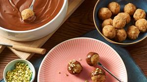Toast-Cake-Pops für Fondue