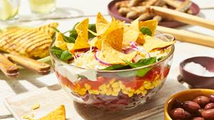 Mexikanischer Schichtsalat
