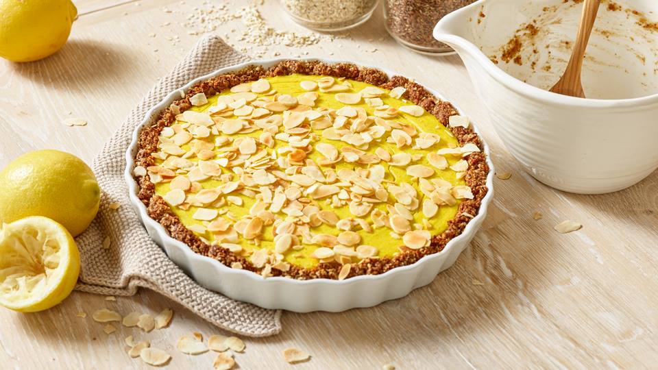 Kokos-Zitronen-Tarte