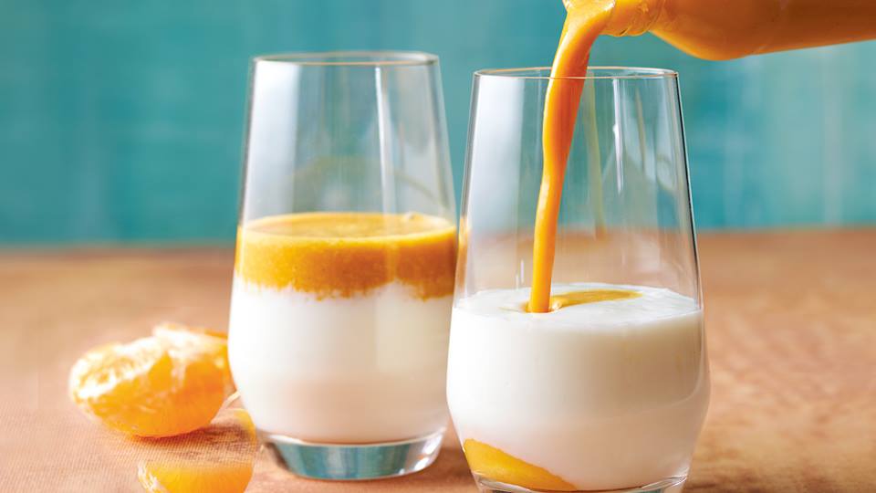Sanddorn-Clementinen-Kefir