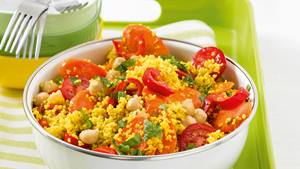 Warmer Couscous-Salat