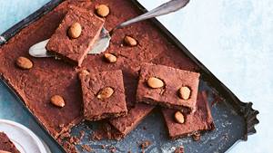 Kidneybohnen-Mandel-Brownies