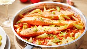 Lachs mit Fenchel