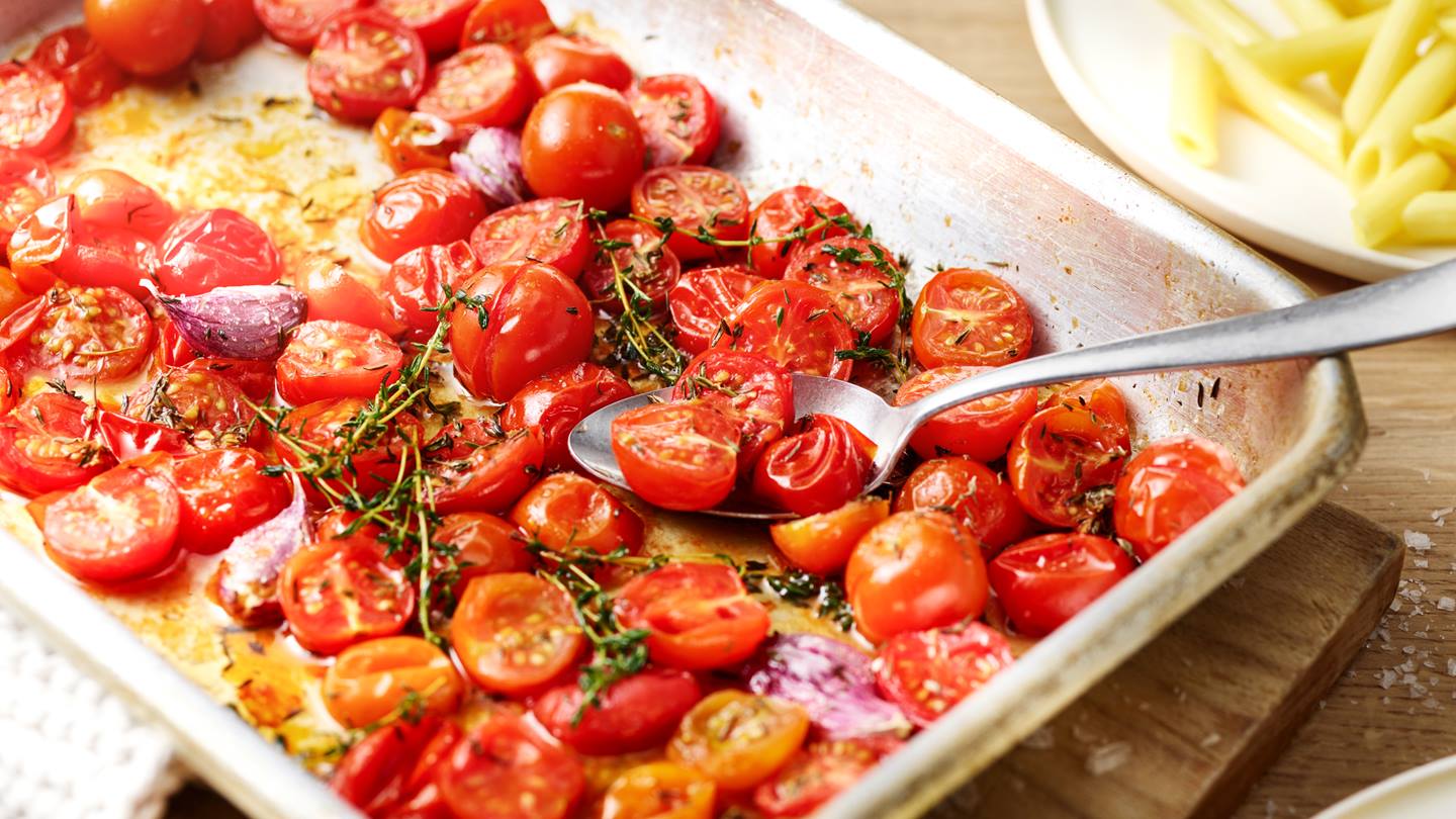 Tomatensauce aus dem Ofen