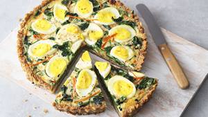 Eier-Brotreste-Quiche