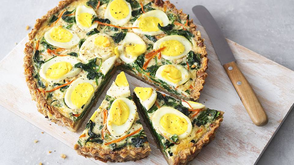 Eier-Brotreste-Quiche