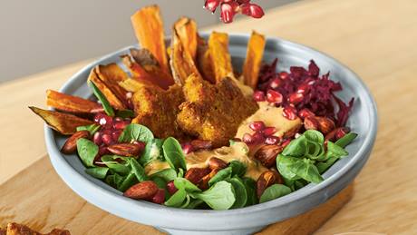 Farbenfrohe Winter-Bowl