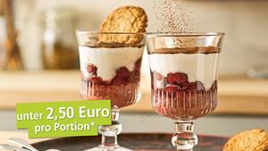 Blitz-Tiramisu – Keks-Kaffee-Dessert mit Kirschen