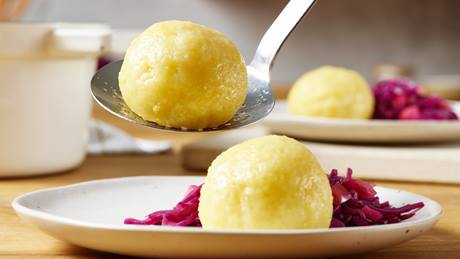 Vegane Kartoffelklöße