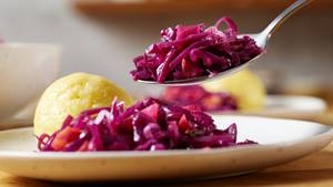 Apfel-Rotkraut